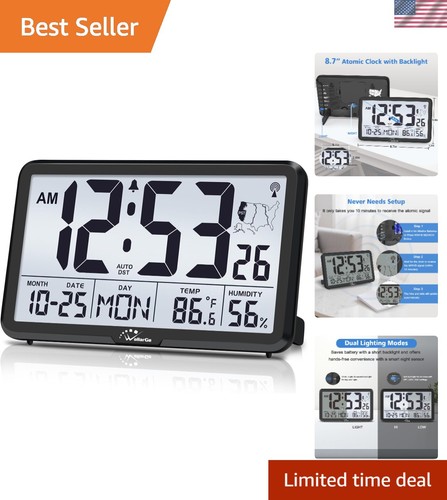 Elegant atomic wall clock with - atomic,
